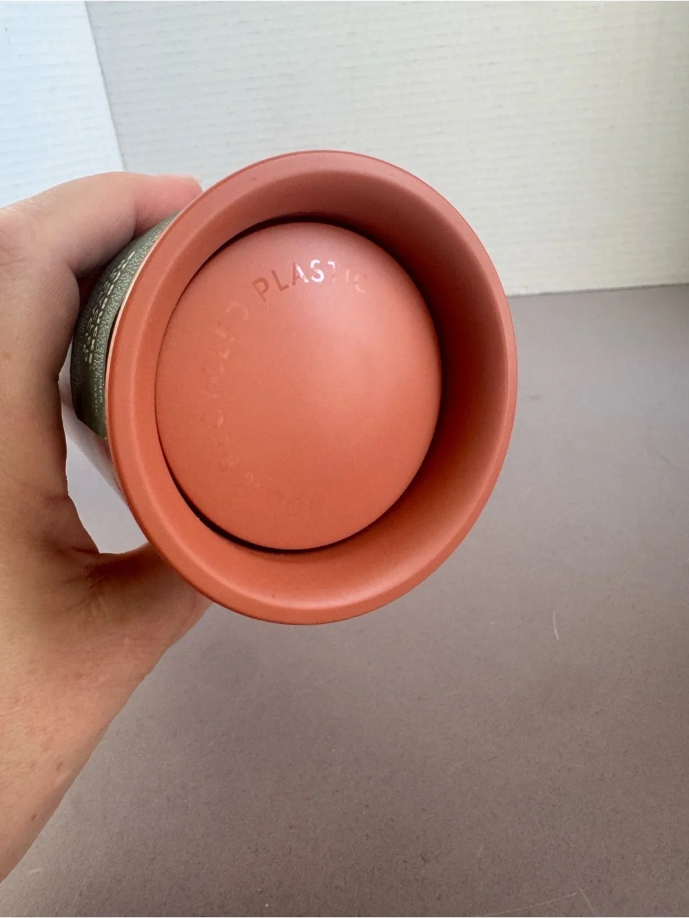 Starbucks Rust Orange Stainless Steel Travel Tumbler